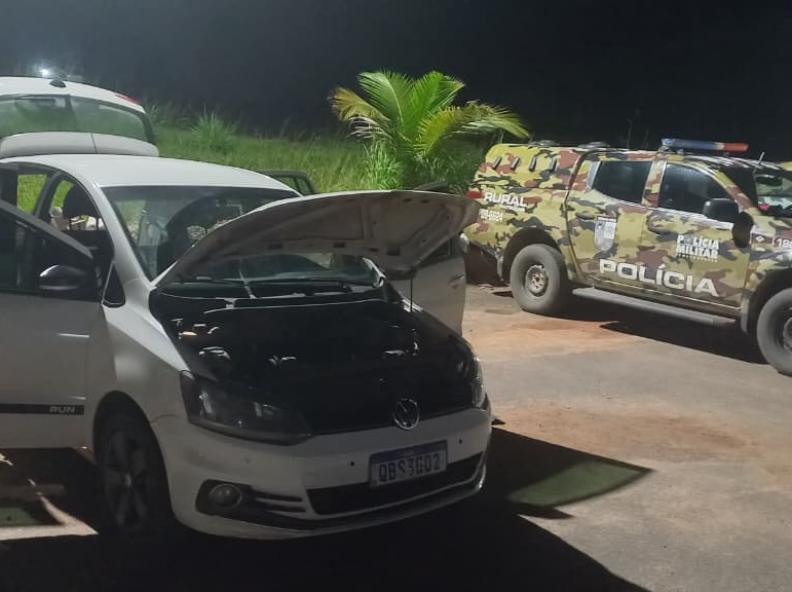 Polícia Militar recupera veículo clonado em abordagem na Praça Cívica de Alta Floresta