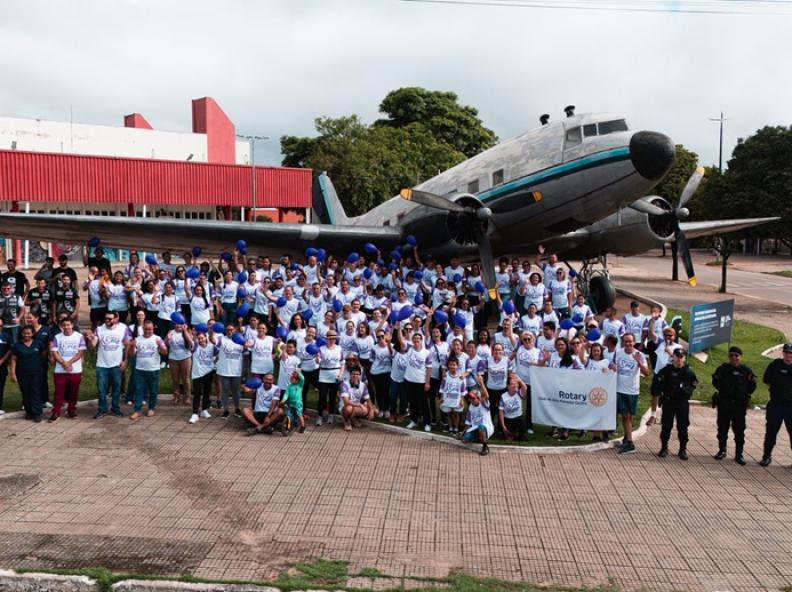 Caminhada Janeiro Roxo mobiliza comunidade em Alta Floresta e reforça conscientização sobre hanseníase
