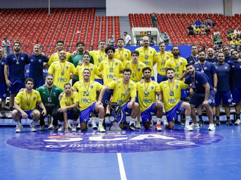 Vice no Sul-Centro Americano, Brasil sela vaga no Mundial de handebol