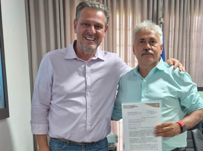 Vereador Naldo da Pista protocola novos pedidos de implementos agrícolas ao Ministro Carlos Fávaro