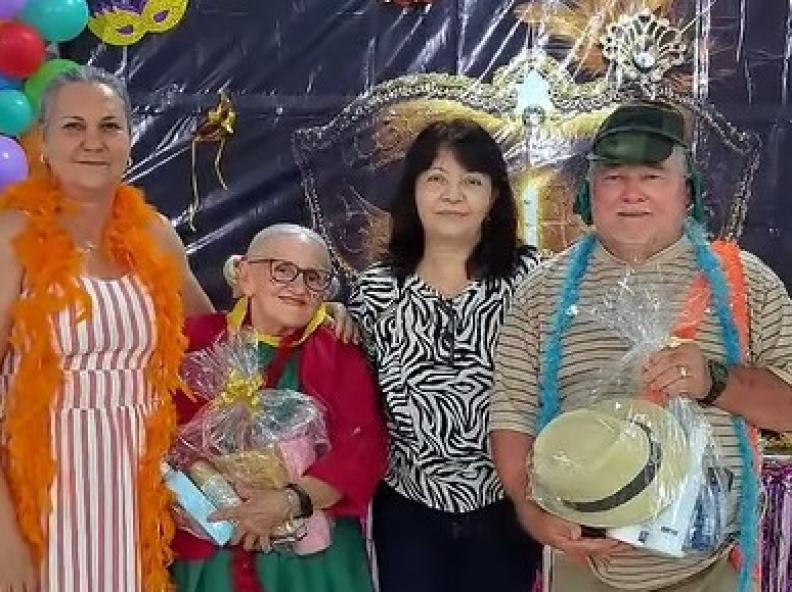 1º Grito de Carnaval da Melhor Idade anima idosos de Paranaíta com alegria e colorido