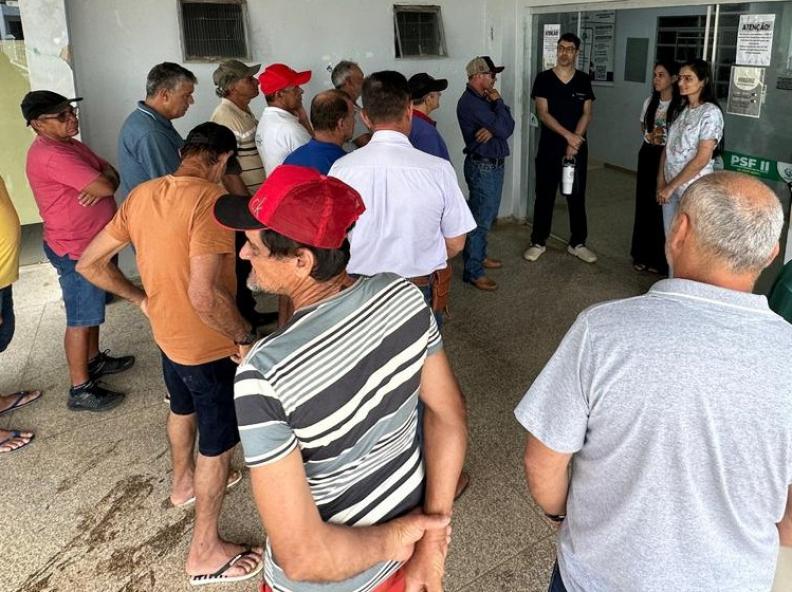 Secretaria de Saúde realiza ação especial voltada à saúde do homem em Nova Monte Verde