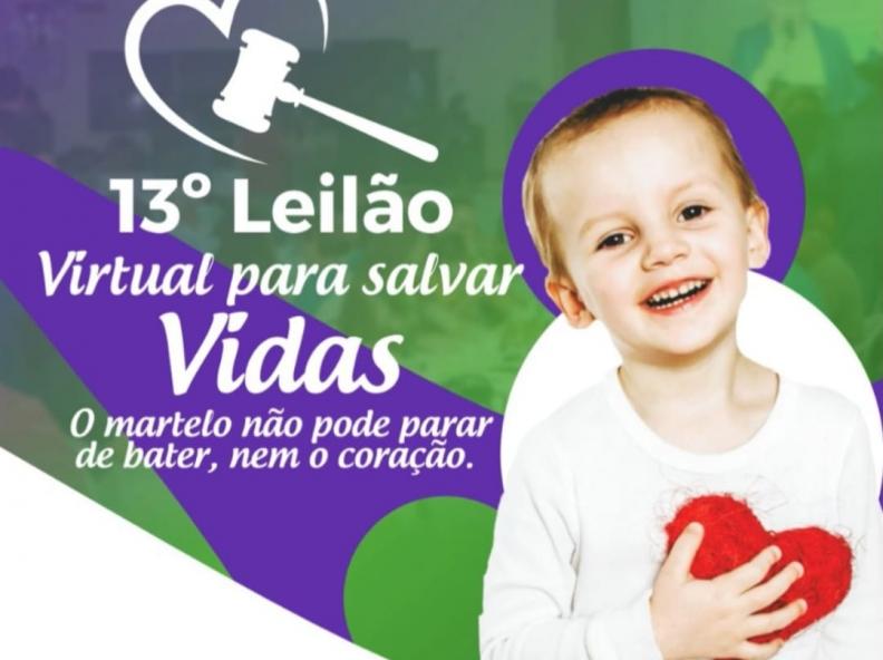 13º Leilão Virtual para Salvar Vidas será realizado em Alta Floresta em apoio ao Hospital de Câncer de MT