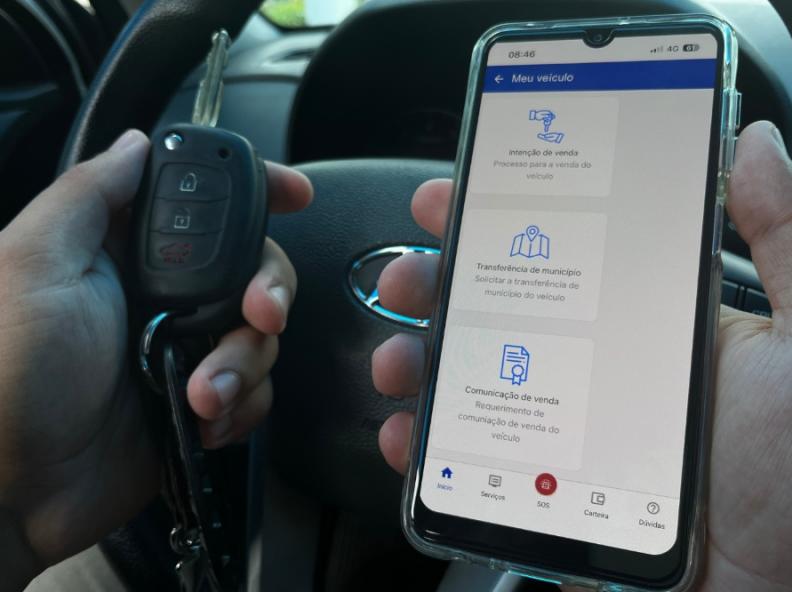 Comunicação de venda do veículo pode ser feita de forma online em Mato Grosso