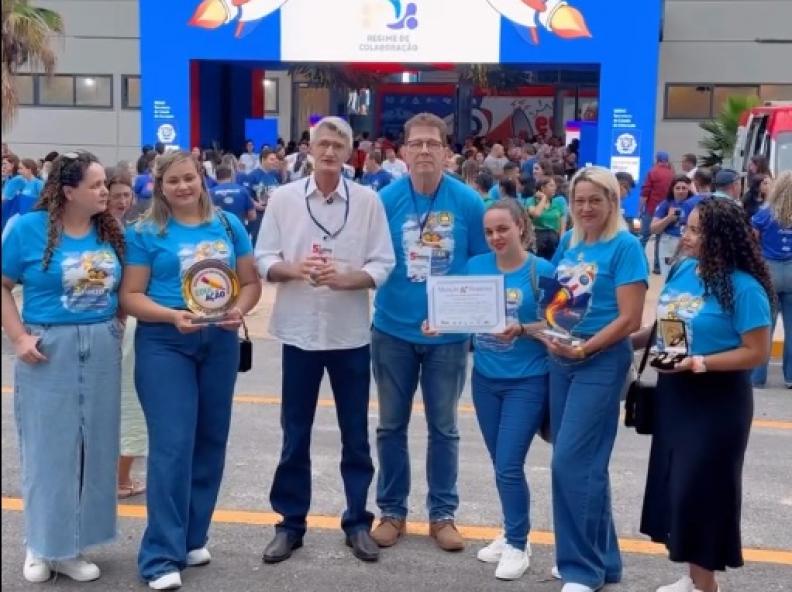 Escola de Alta Floresta conquista Selo Ouro em premiação estadual de alfabetização