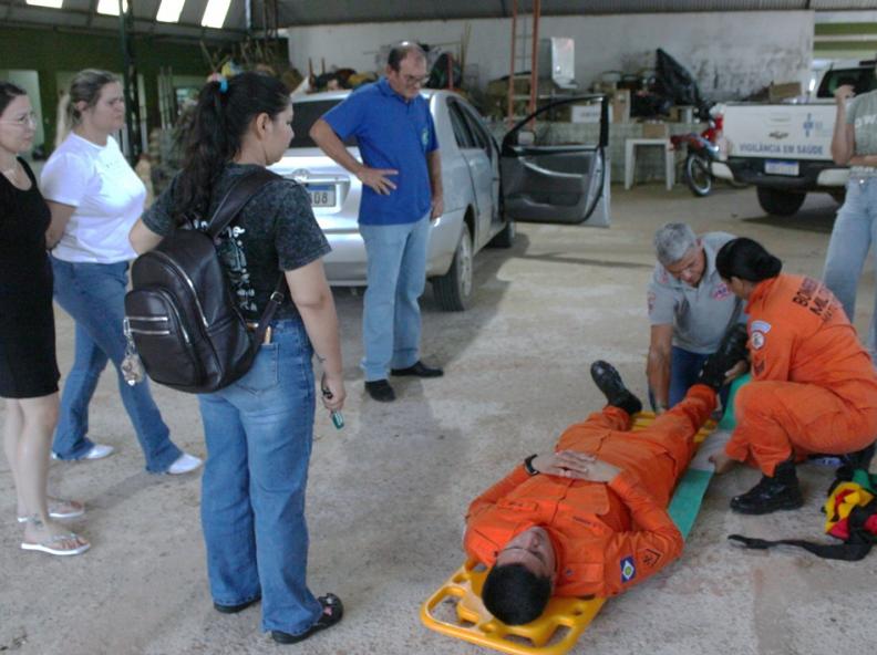 Profissionais da saúde de Nova Monte Verde são capacitados em Primeiros Socorros pela 7ª CIBM