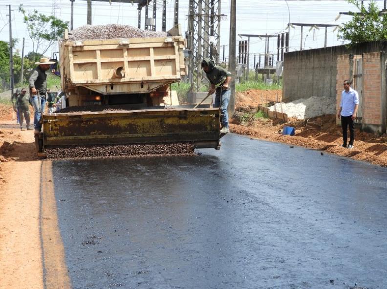 Nova Monte Verde: Prefeitura conclui 100% da pavimentação asfáltica no Bairro Jardim Planalto