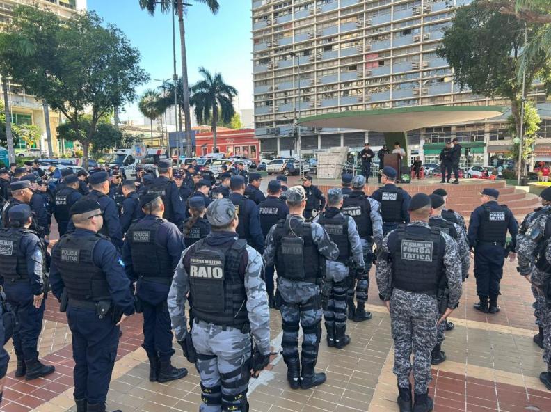Polícia Militar deflagra operações Centro Seguro e Força Total em todo o Estado de Mato Grosso