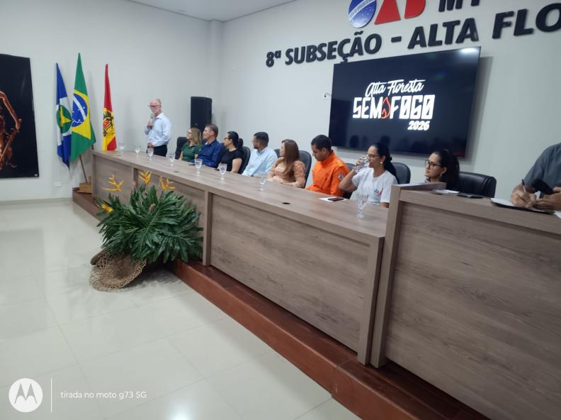 Alta Floresta lança campanha contra queimadas com foco em prevenção e responsabilidade