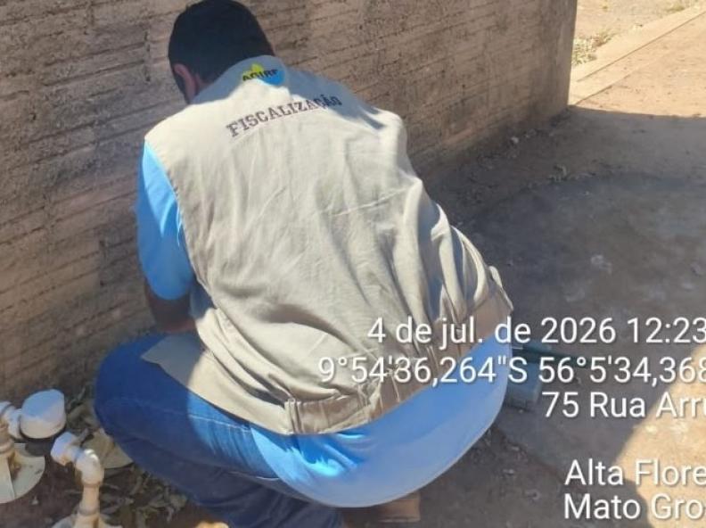 AGIRF aplica multa superior a R$ 526 mil por desabastecimento de água em bairros de Alta Floresta