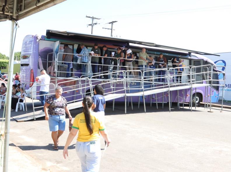 Unidade móvel do Hospital de Câncer de MT inicia atendimentos a quase 450 pacientes em Alta Floresta