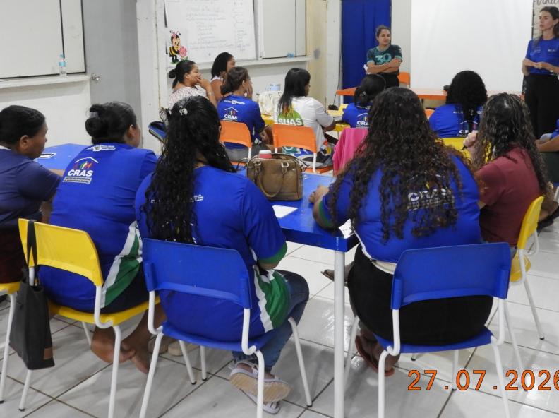 Assistência Social promove roda de conversa sobre educação financeira em reunião do Grupo de Mulheres em Nova Monte Verde