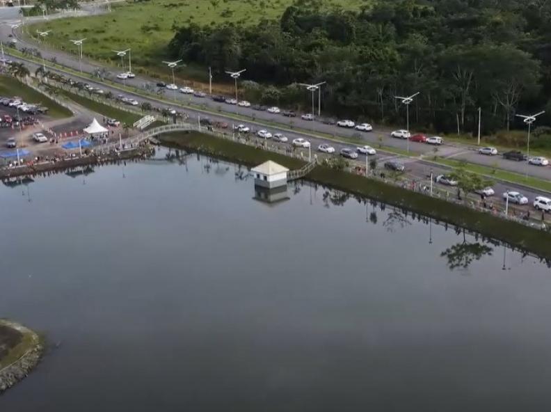 Prefeitura de Paranaíta interdita vias próximas ao Lago Municipal após detecção de infiltrações na barragem