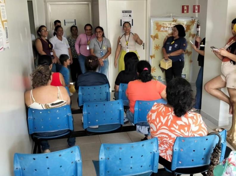 Unidade de Saúde de Alta Floresta promove ação de saúde mental em parceria com CAPS