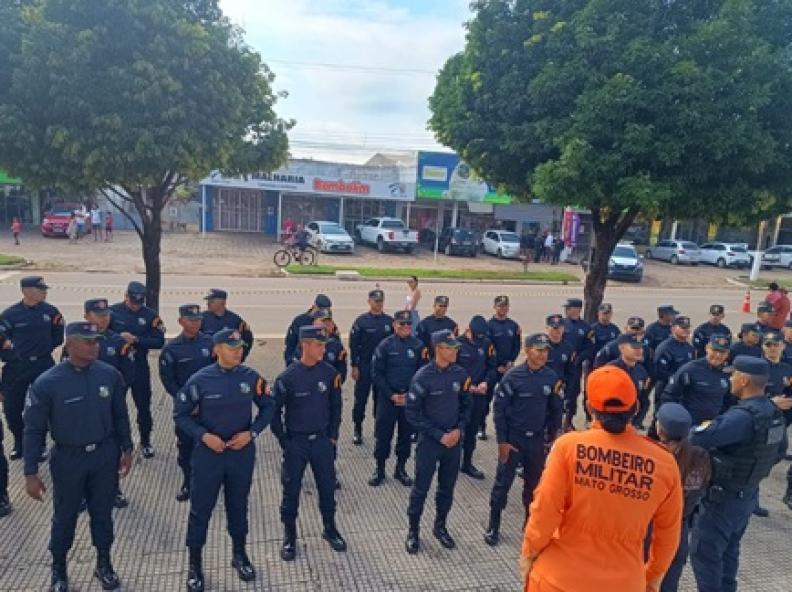 Alta Floresta celebra 204 anos da Independência com ato cívico-militar na Praça da Cultura