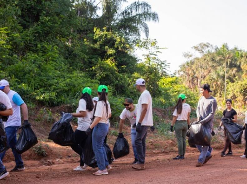Nascentes e margens de rios recebem limpeza em sétima edição de mutirão ambiental em Alta Floresta