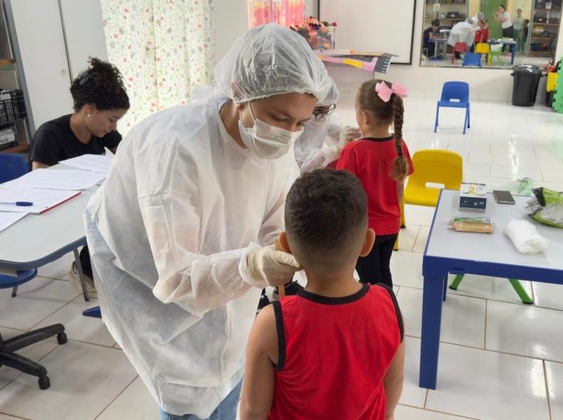 Alta Floresta realiza levantamento sobre cárie dentária em crianças de 5 a 12 anos