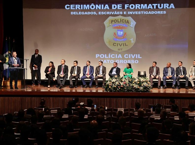 Formatura de 313 novos policiais reforça atuação da Polícia Civil no interior de MT