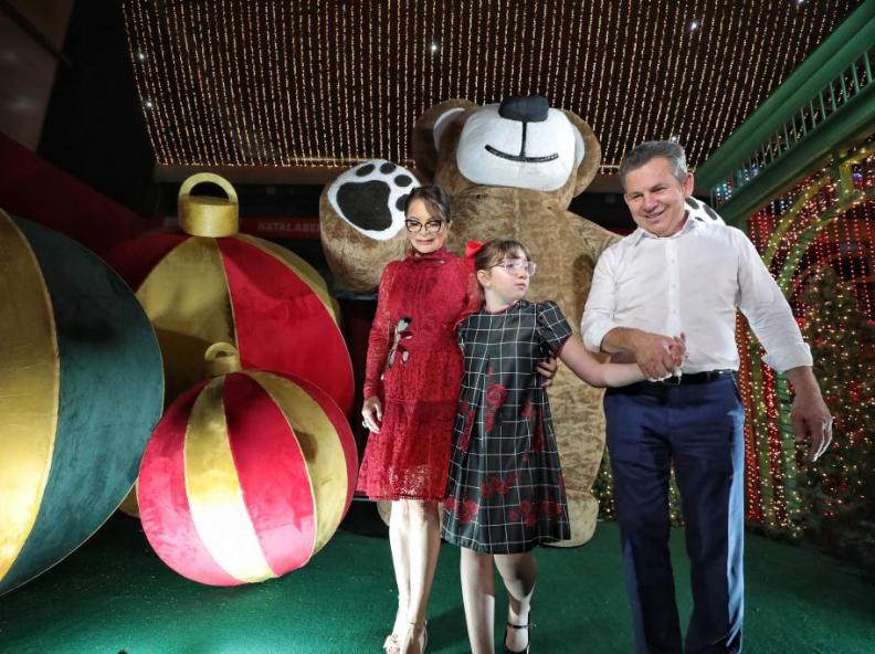 Arena Pantanal se transforma com o Natal Abençoado do SER Família, coordenado pela primeira-dama de MT