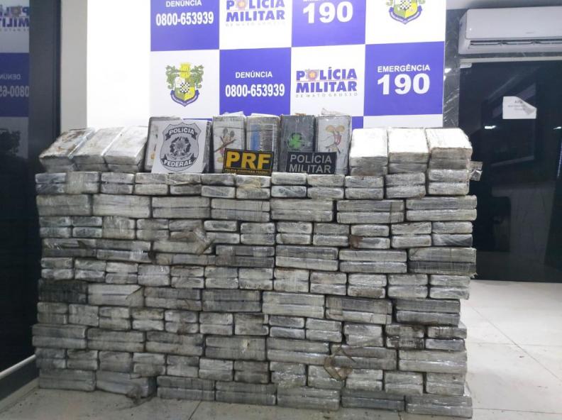 Trabalho ostensivo e operações resultam no aumento de 84% em apreensões de drogas pela PMMT em 2023