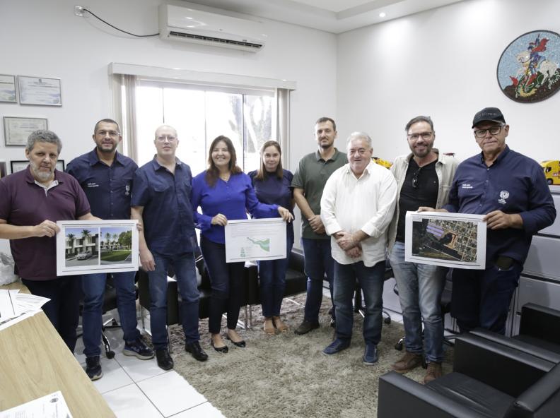 Empresários apresentam projeto de condomínio fechado para a Câmara
