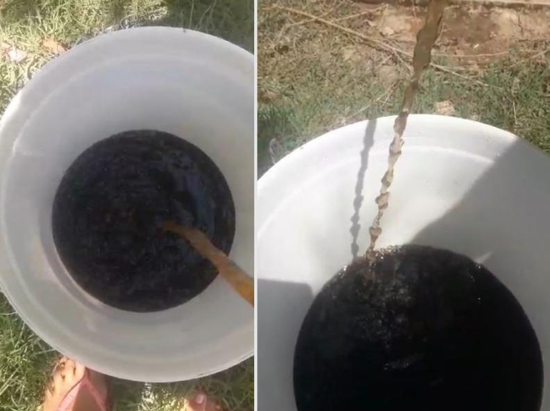 Moradores reclamam de água com coloração escura a torneira, em Alta Floresta