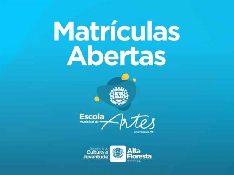 Escola Municipal de Artes estão com inscrições abertas para 2024