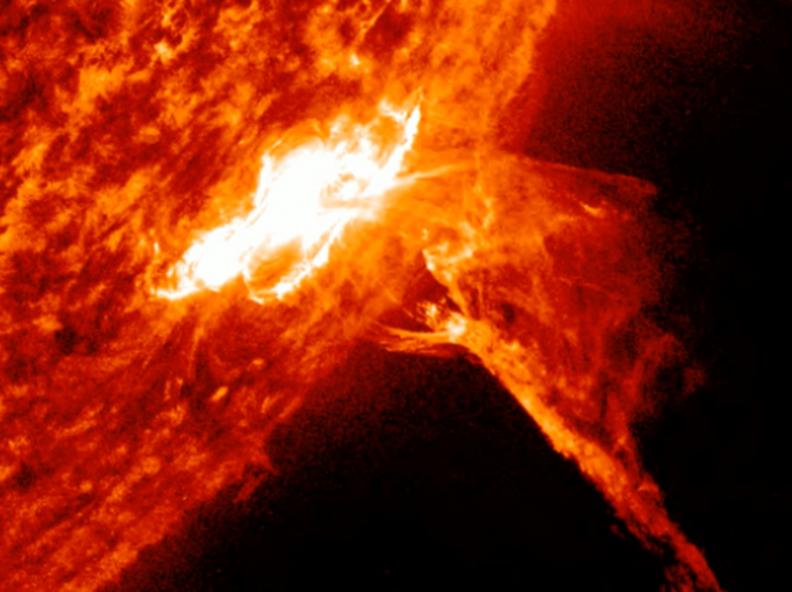 Explosão solar causou blecautes de rádio na Austrália