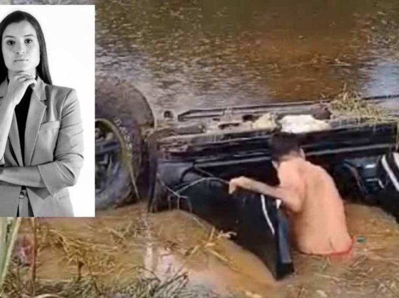 Advogada morre em capotamento de caminhonete na MT-208