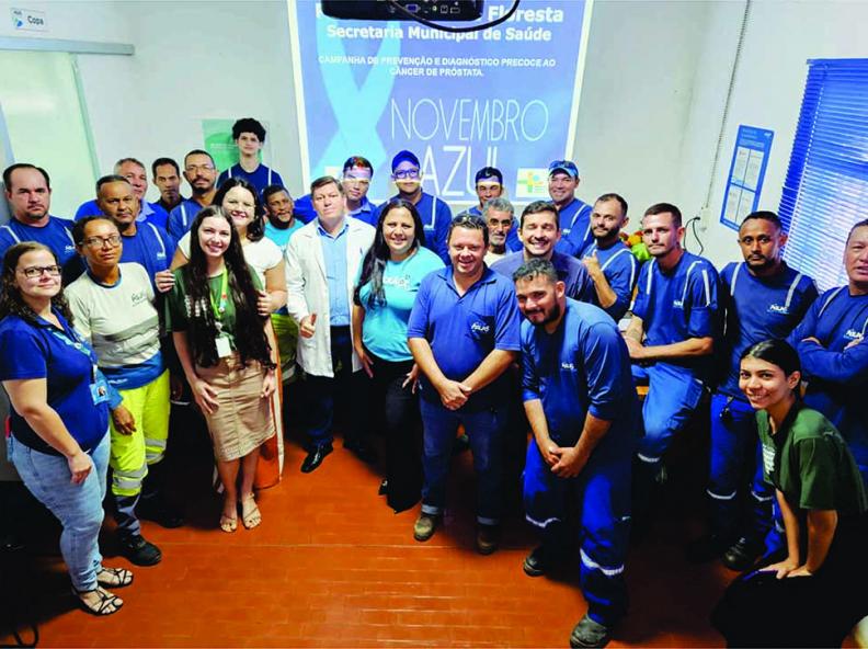 Secretaria de Saúde de Alta Floresta intensifica ações do Novembro Azul para conscientização sobre o câncer de próstata