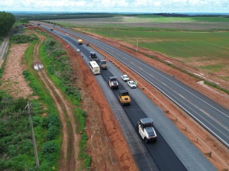 Duplicação da BR-163 altera tráfego da rodovia em Nova Mutum