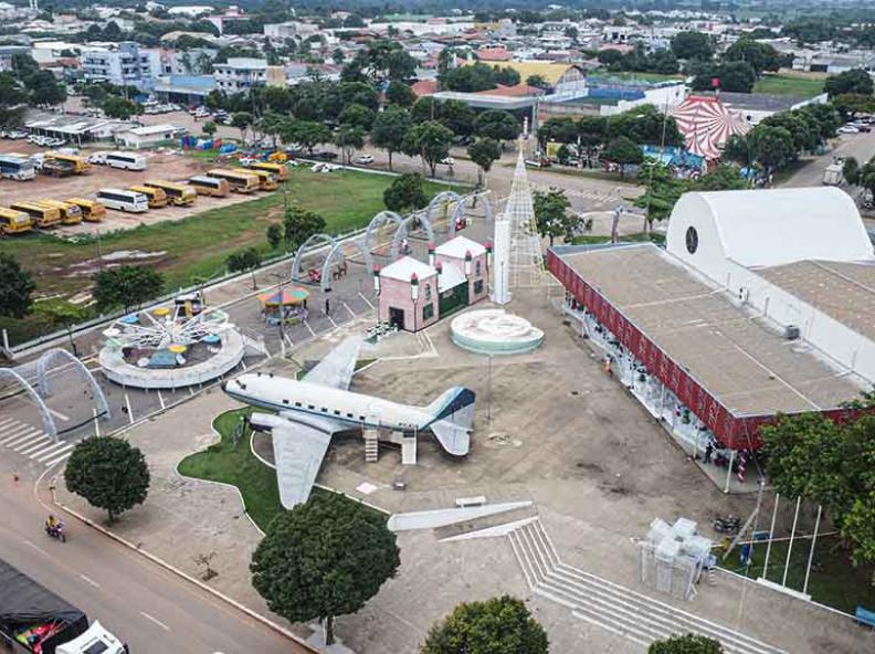 Abertura Oficial do Natal Eu Amo Alta Floresta será realizado hoje, dia 6, na Praça da Cultura