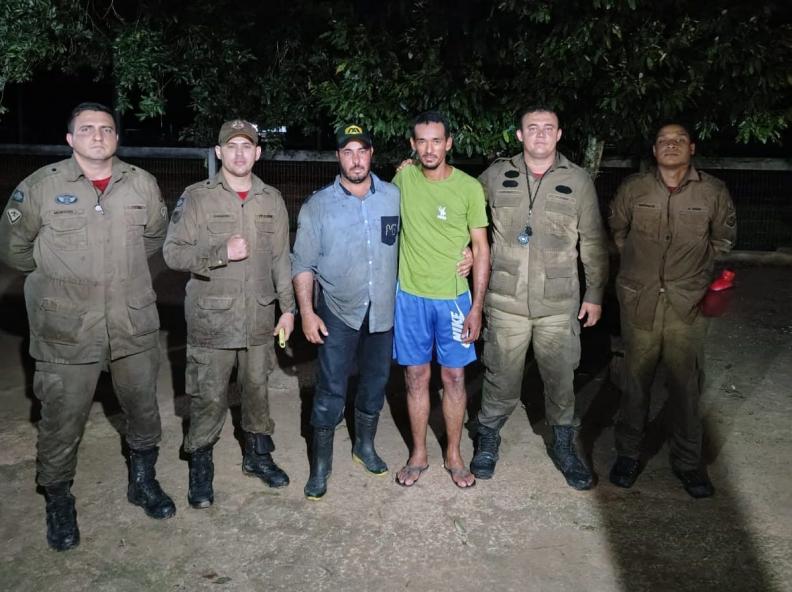 Homem é resgatado em Nova Bandeirantes após ficar desaparecido em mata desde o dia 31 de dezembro