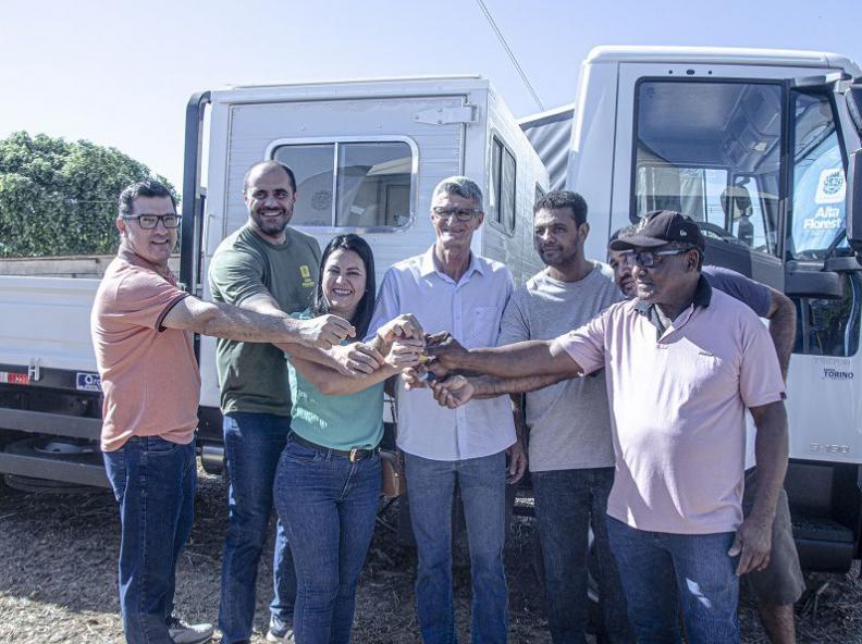 Alta Floresta: Secretaria de Meio Ambiente e Desenvolvimento Sustentável recebe caminhão