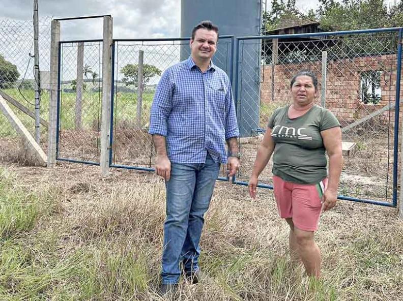 Secretário de Inovação e Desenvolvimento Econômico fiscaliza poços artesianos na região da Comunidade Ourolanda