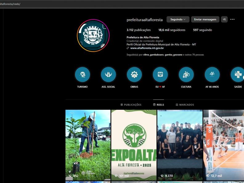 Divulgação da programação da Expoalta 2025 viralizou nas redes sociais